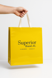 luxury kraft paper bags